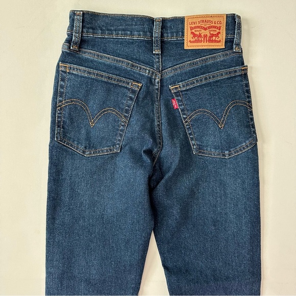 Levi’s Wedgie Straight Jeans Size 24 Women - Picture 10 of 14